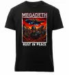 Чоловіча преміум футболка Rust in peace art Megadeth Чорний фото