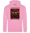 Мужская толстовка (худи) Rust in peace art Megadeth Розовый фото