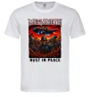Чоловіча футболка Rust in peace art Megadeth Білий Чоловіча футболка Rust in peace art Megadeth Білий фото