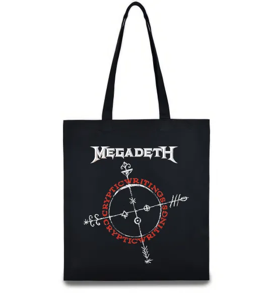 Еко-сумка Megadeth CrypticWritings Чорний фото