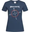 Жіноча футболка Megadeth CrypticWritings Темно-синій фото