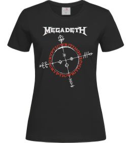 Женская футболка Megadeth CrypticWritings