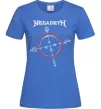 Жіноча футболка Megadeth CrypticWritings Яскраво-синій фото
