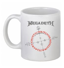 Чашка керамическая Megadeth CrypticWritings