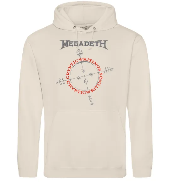 Женская толстовка (худи) Megadeth CrypticWritings Таш фото