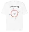 Футболка Оверсайз Megadeth CrypticWritings Білий фото