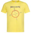 Чоловіча футболка Megadeth CrypticWritings Лимонний Чоловіча футболка Megadeth CrypticWritings Лимонний фото