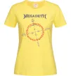 Жіноча футболка Megadeth CrypticWritings Лимонний фото