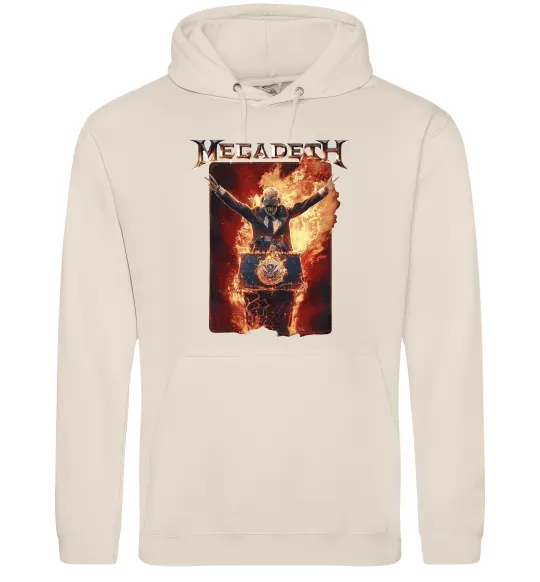 Жіноча толстовка (худі) Megadeth fire Vic Таш фото