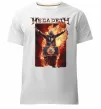 Чоловіча преміум футболка Megadeth fire Vic Білий фото