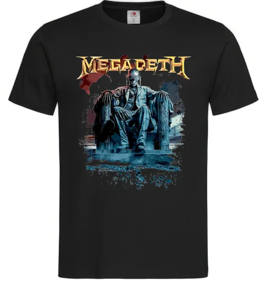 Чоловіча футболка Megadeth Вік Ратлхед Чорний фото