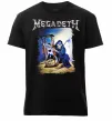Чоловіча преміум футболка Megadeth poster Чорний фото