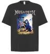 Футболка Оверсайз Megadeth poster Черный Футболка Оверсайз Megadeth poster Черный фото