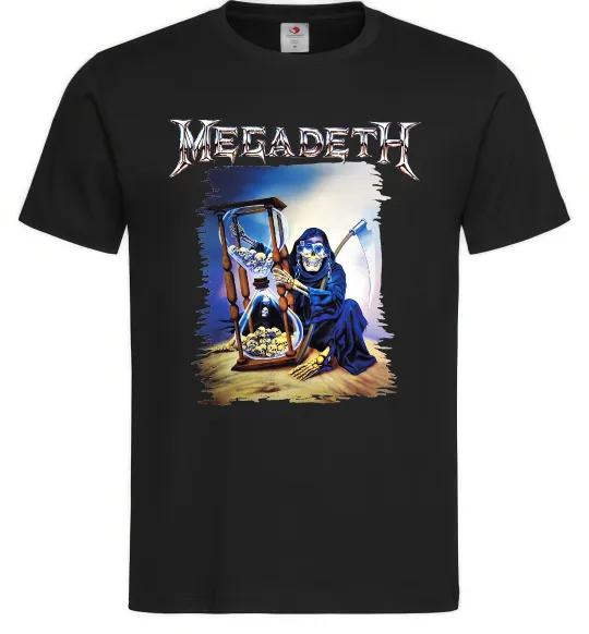 Чоловіча футболка Megadeth poster Чорний фото