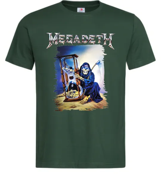 Чоловіча футболка Megadeth poster Темно-зелений фото