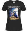 Жіноча футболка Megadeth poster Чорний фото