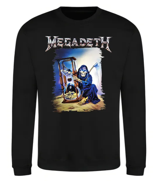 Світшот Megadeth poster Чорний фото