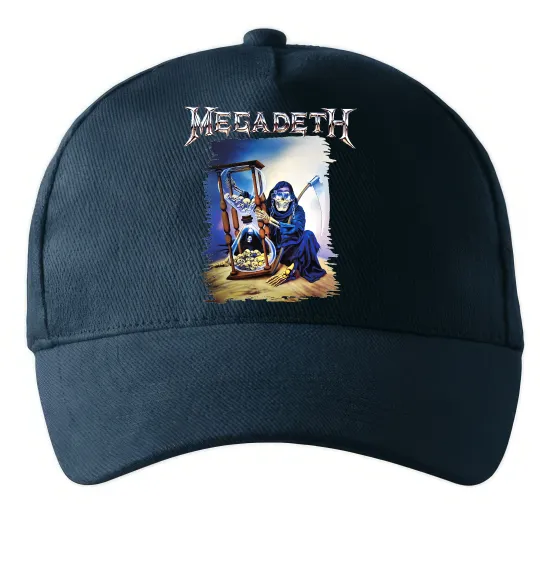 Кепка Megadeth poster Темно-синій фото