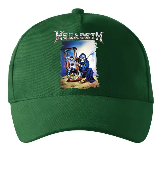 Кепка Megadeth poster Темно-зелений фото