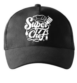 Кепка Супер Шеф, колір - чорний Кепка Супер Шеф, колір - чорний
