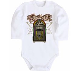 Дитячий бодік Aerosmith let the music do