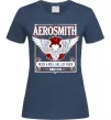 Женская футболка Aerosmith hall of fame Темно-синий Женская футболка Aerosmith hall of fame Темно-синий фото