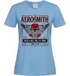 Женская футболка Aerosmith hall of fame Голубой Женская футболка Aerosmith hall of fame Голубой фото
