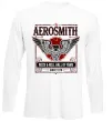 Лонгслив Aerosmith hall of fame Белый фото