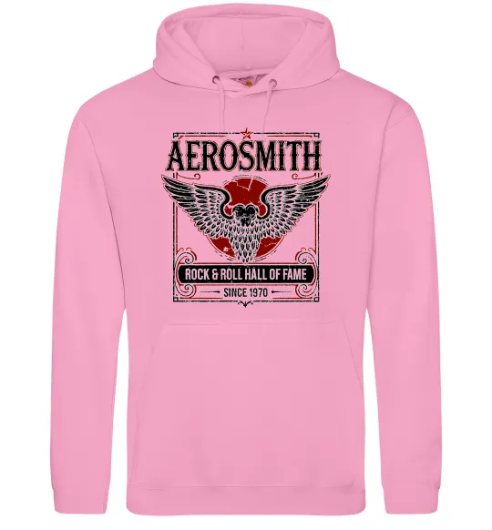 Жіноча толстовка (худі) Aerosmith hall of fame Рожевий фото