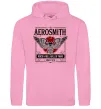 Жіноча толстовка (худі) Aerosmith hall of fame Рожевий фото
