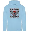 Жіноча толстовка (худі) Aerosmith hall of fame Блакитний фото