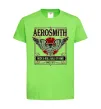 Детская футболка Aerosmith hall of fame Лаймовый Детская футболка Aerosmith hall of fame Лаймовый фото