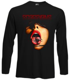 Лонгслив Scorpions скорпіон на язику Лонгслив Scorpions скорпіон на язику