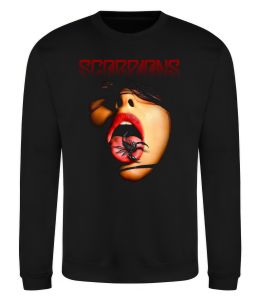 Свитшот Scorpions скорпіон на язику