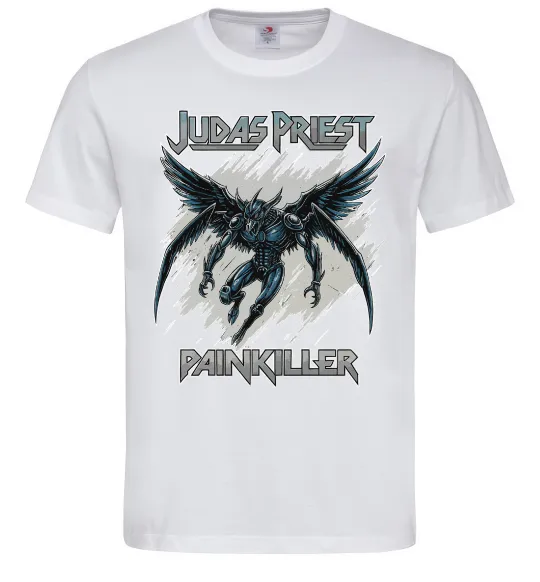 Чоловіча футболка Judas Priest Painkiller Білий фото
