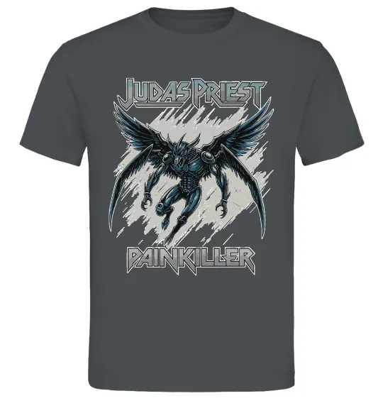 Чоловіча футболка Judas Priest Painkiller Графіт фото