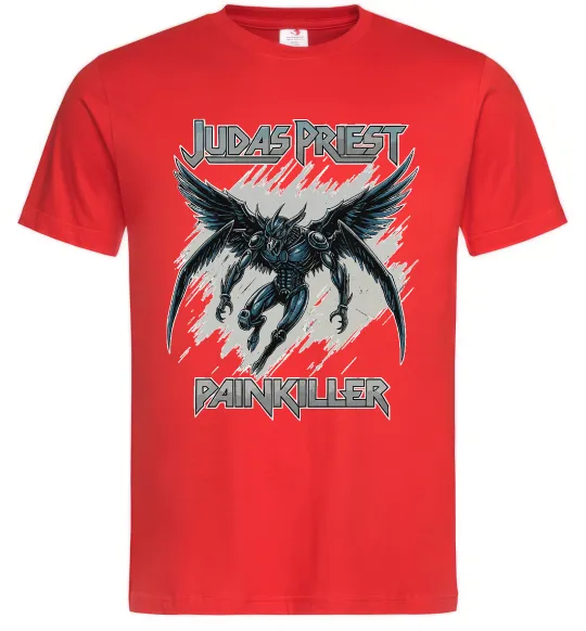 Чоловіча футболка Judas Priest Painkiller Червоний фото