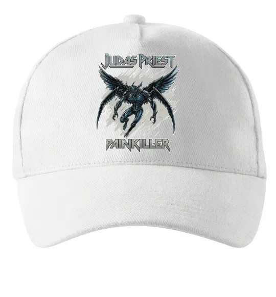 Кепка Judas Priest Painkiller Білий фото