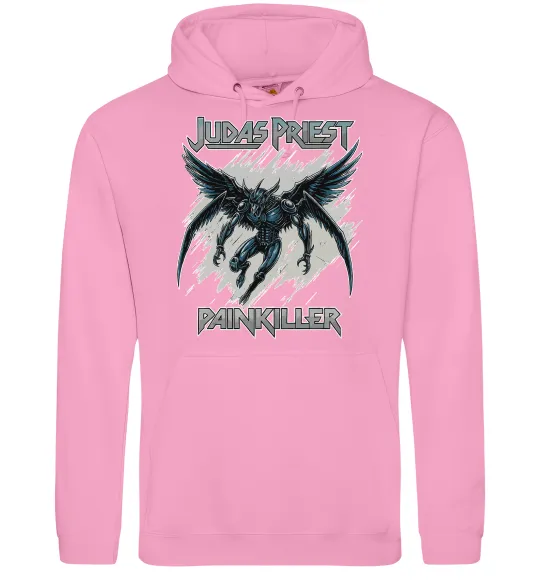 Чоловіча толстовка (худі) Judas Priest Painkiller Рожевий фото