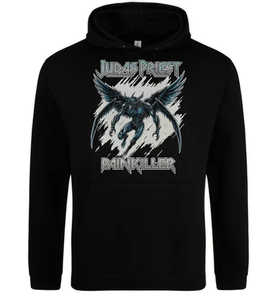 Мужская толстовка (худи) Judas Priest Painkiller Черный фото