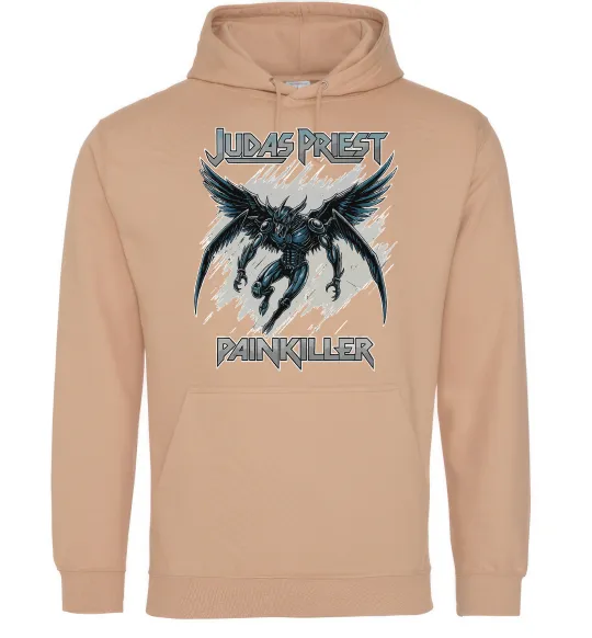 Женская толстовка (худи) Judas Priest Painkiller Песочный фото