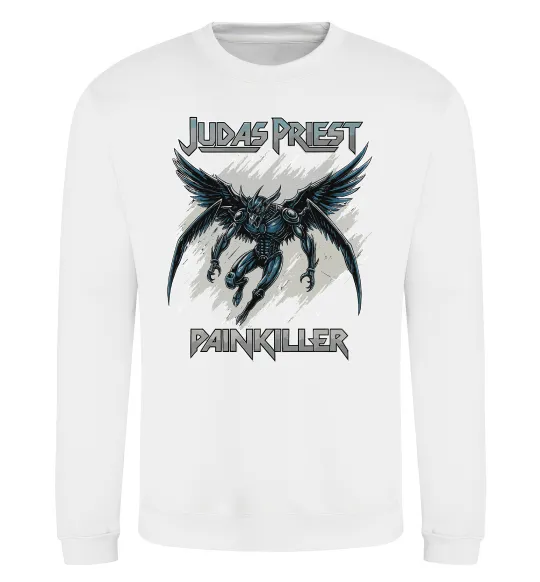 Свитшот Judas Priest Painkiller Белый фото