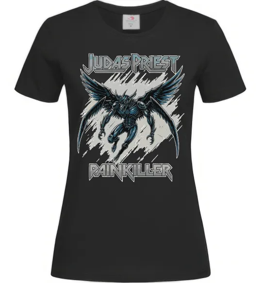 Женская футболка Judas Priest Painkiller Черный фото