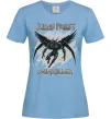 Женская футболка Judas Priest Painkiller Голубой Женская футболка Judas Priest Painkiller Голубой фото