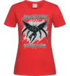 Женская футболка Judas Priest Painkiller Красный Женская футболка Judas Priest Painkiller Красный фото