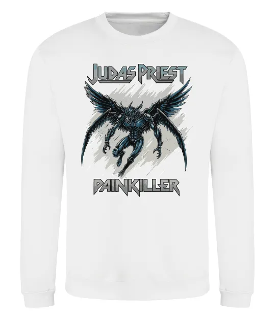 Свитшот Judas Priest Painkiller Белый фото