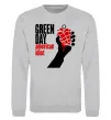 Свитшот Green day american idiot Серый меланж фото
