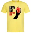 Мужская футболка Green day american idiot Лимонный Мужская футболка Green day american idiot Лимонный фото