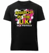Мужская премиум футболка Anarchy in the UK Черный Мужская премиум футболка Anarchy in the UK Черный фото