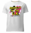 Мужская премиум футболка Anarchy in the UK Белый Мужская премиум футболка Anarchy in the UK Белый фото